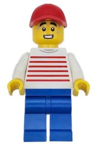 Retro Food Truck Vendor Minifigure - twn493