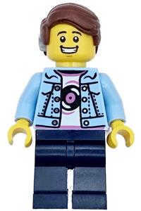 Burger Truck Customer Minifigure - twn496
