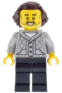 Book Nook Patron Minifigure - twn560