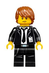 Agent Max Burns Minifigure - uagt003