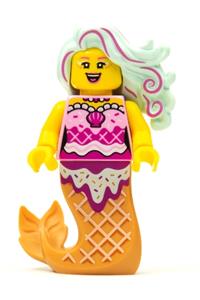 Candy Mermaid Minifigure - vid001