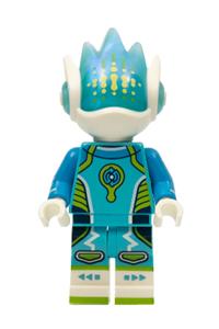 Alien DJ Minifigure - Alien DJ, Bandmates Series 1 - vid003