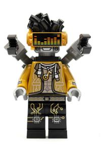 HipHop Robot Minifigure - HipHop Robot, Bandmates Series 1 - vid014