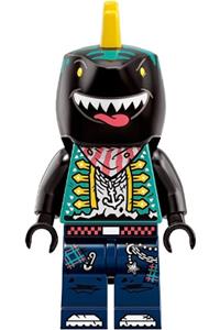 Shark Guitarist Minifigure - vid029