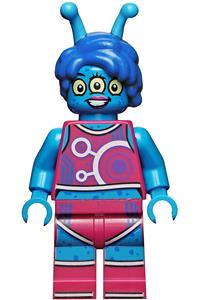 Alien Dancer Minifigure - Alien Dancer, Vidiyo Bandmates, Series 2 - vid035