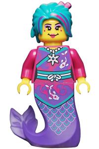 Karaoke Mermaid Minifigure - Karaoke Mermaid, Vidiyo Bandmates, Series 2 - vid040