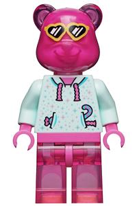DJ Rasp-Beary Minifigure - DJ Rasp-Beary, Vidiyo Bandmates, Series 2 - vid043
