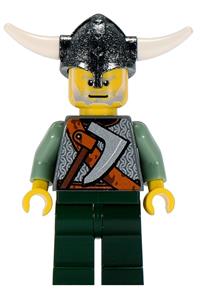 Viking Warrior Minifigure - Viking Warrior 3b - vik020