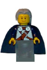 Viking Blue Chess Queen Minifigure - Blue chess queen Viking minifigure with pieces that may be glued together - vik029