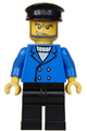 Hovercraft Pilot, Blue Jacket, Black Hat - wc010
