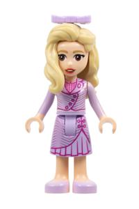 Glinda - Glinda wearing a lavender dress - wck001