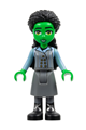 Elphaba wearing a dark bluish gray skirt and black boots - wck003