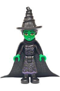Elphaba - Elphaba wearing a black cape and hat - wck008