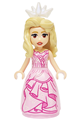 Glinda wearing a bright pink dress - wck009