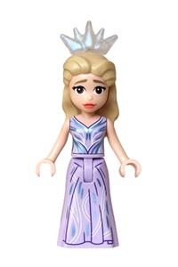 Glinda - Glinda mini doll wearing a lavender dress and a crown tiara - wck027