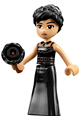 Wednesday Addams in a black sleeveless dress - wed004