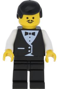 Town Vest Formal - Waiter with Moustache wtr001