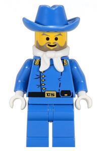 Colonel Colt Carson Minifigure - Cavalry Lieutenant with Bandana - ww003