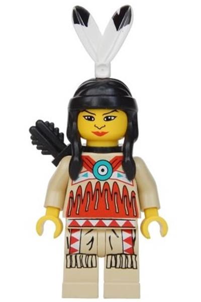 legetøj evaluerbare skepsis LEGO Indian Female Minifigure ww018 | BrickEconomy
