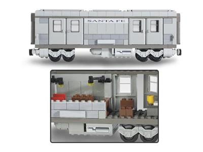 LEGO 10025 Trains Santa Fe Cars Set I | BrickEconomy