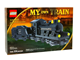 Large Black Train Engine with Tender thumbnail
