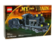 Large Black Train Engine with Tender thumbnail