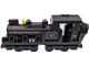 Large Black Train Engine with Tender thumbnail