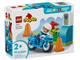 Blue Police Motorcycle thumbnail
