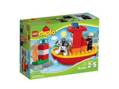 lego duplo boat floats