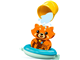 Bath Time Fun Floating Red Panda thumbnail