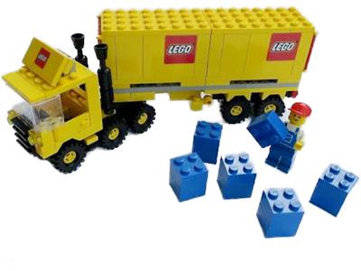 Container Lorry Lego® Custom Pre-Cut Sticker for Classic Town Cargo set 1525 