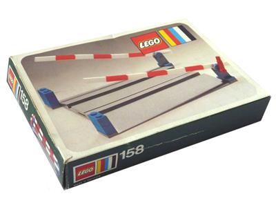 Lego voies ferrées Crossing Gate 158-100% Complete and Original