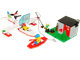 Sea Plane with Hut and Boat thumbnail