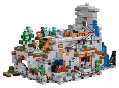 LEGO Minecraft 21137 The Mountain Cave - Mostly Complete SOLD AS PICTURED  673419263818