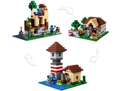 LEGO Minecraft The Crafting Box 3.0 21161 Minecraft Castle and