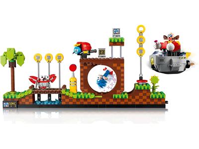  LEGO Ideas Sonic The Hedgehog – Green Hill Zone 21331  Collectible Set, Nostalgic 90's Gift Idea for Adults with Dr. Eggman Figure  and Eggmobile : Toys & Games