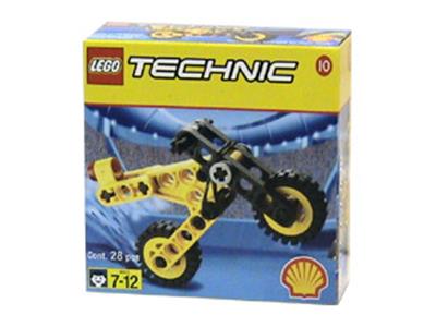 FREE SHIP BRAND NEW LEGO SET 2544 MOTORCYCLE SHELL OIL COMPANY PROMO 42884025441