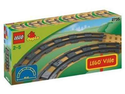 LEGO Duplo LEGOVille Curved Rails (2735)