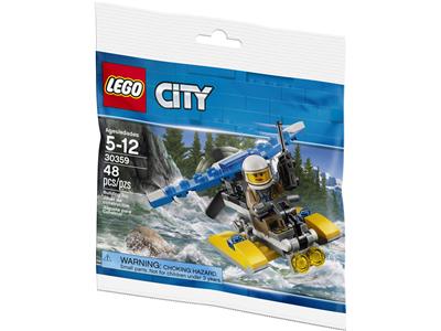 lego city police mountain river heist