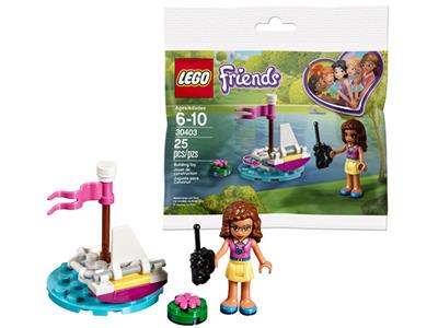 Lego Friends Olivias Remote Control Boat Polybag New & Sealed 30403 