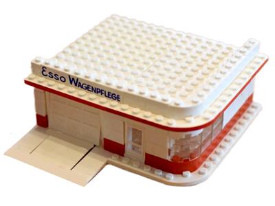 Lego esso on sale service station