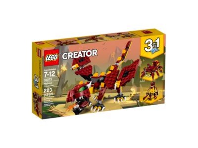 LEGO 31073 Creator 3 in 1 Mythical Creatures | BrickEconomy