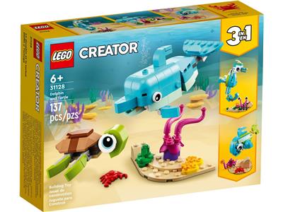 LEGO 31128 Creator 3 in 1 Dolphin and Turtle | BrickEconomy