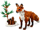 Forest Animals Red Fox thumbnail