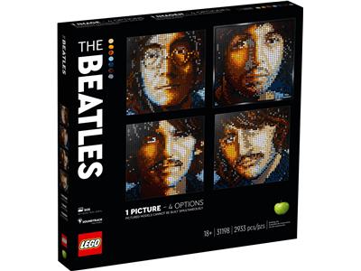 LEGO The Beatles Collectible Creative Beatles Canvas Wall Art Kit 31198