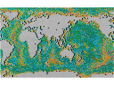 LEGO 31203 - La carte du monde LEGO