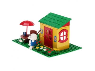Lego Fabuland Haus 3654 Figur Lisa Lamb und ihr Wochenendhaus  80er Jahre