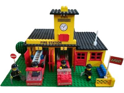 Bricks Lego City Fire Station Instructions Lego 374 Instructions