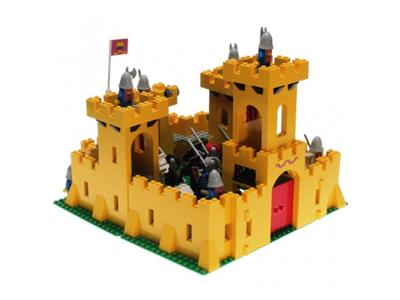 lego yellow castle