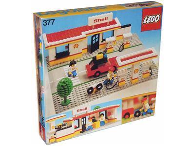 LEGO 377 Shell Service Station BrickEconomy